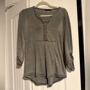 Gray Women's Top